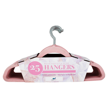 Hanger Pink Velvet & Lush 25 pack