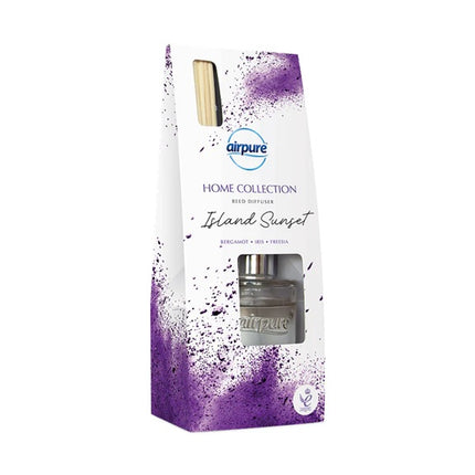 Airpure Home Collection Island Sunset 30ml Reed Diffuser