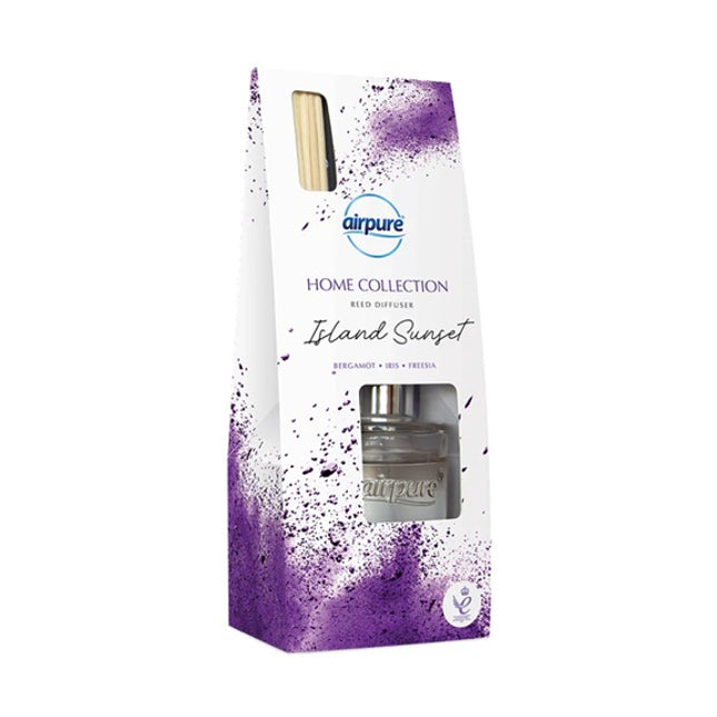 Airpure Home Collection Island Sunset 30ml Reed Diffuser