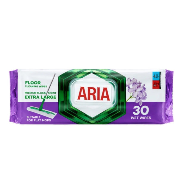 Aria Xl Floor Wipes 30s Floral Scent