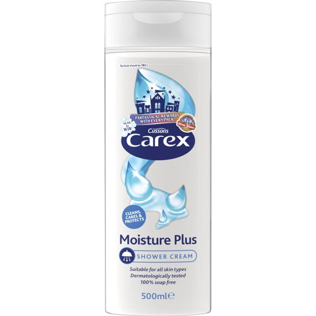 Carex Moisture Plus Shower Gel 500ml