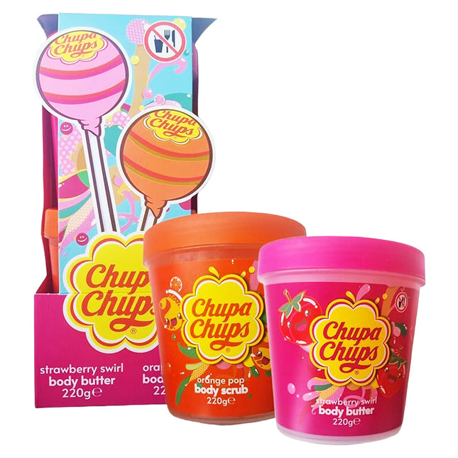 Chupa Chups Body Care: Scrub 220g & Butter 220g