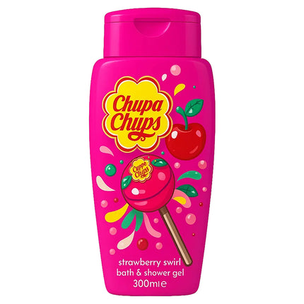 Chupa Chups Cool Strawberry Bath & Shower Gel 300ml