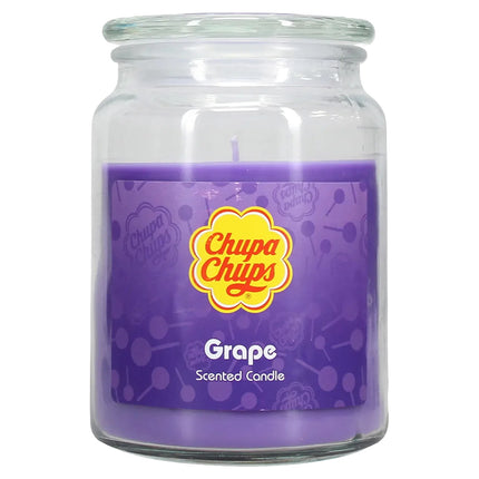 Chupa Chups Candle Jar Grape 18oz