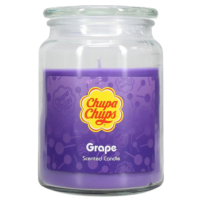 Chupa Chups Candle Jar Grape 18oz