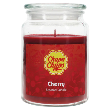 Chupa Chups Scented Candle Jar Cherry 18oz