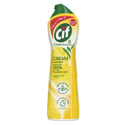 Cif Lemon Cream Cleaner 500ml bottle