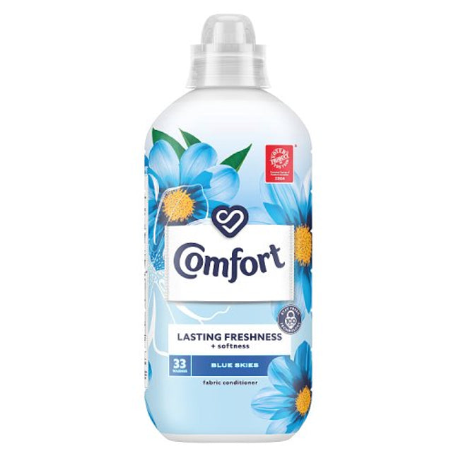 Comfort 33 Wash Blue Skies Fabric Conditioner 990ml
