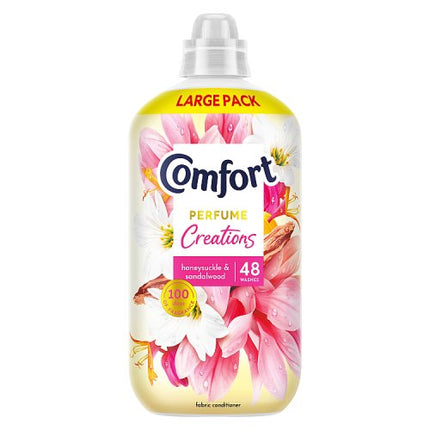Comfort Creations Honeysuckle & Sandalwood Fabric Conditioner 48 Washes 1.44L