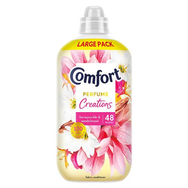 Comfort Creations Honeysuckle & Sandalwood Fabric Conditioner 48 Washes 1.44L