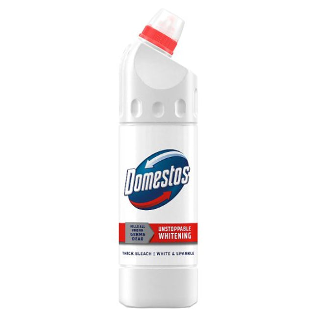 Domestos White & Sparkle Bleach 750ml