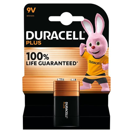 Duracell Plus 9V Alkaline Battery