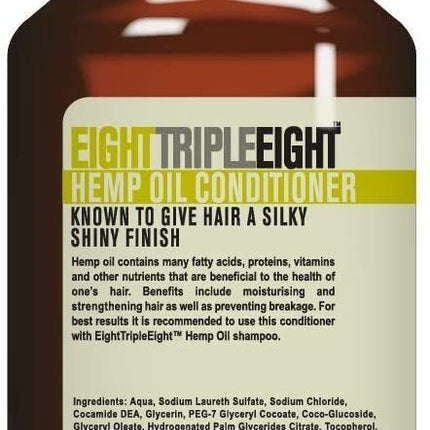 Eight Triple Eight Hemp Conditioner 1L bottle