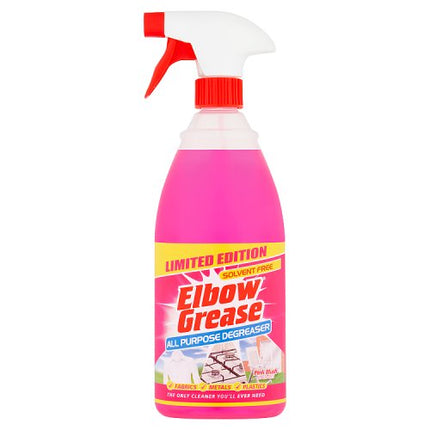 Elbow Grease Pink All Purpose Degreaser Spray 1L bottle
