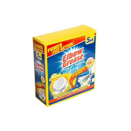 Elbow Grease Lemon Toilet Tablets x5