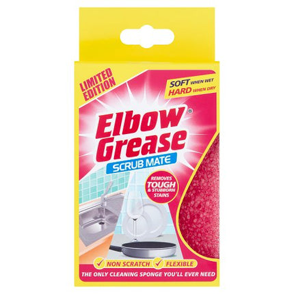 Elbow Grease Pink Scrub Mate Sponge