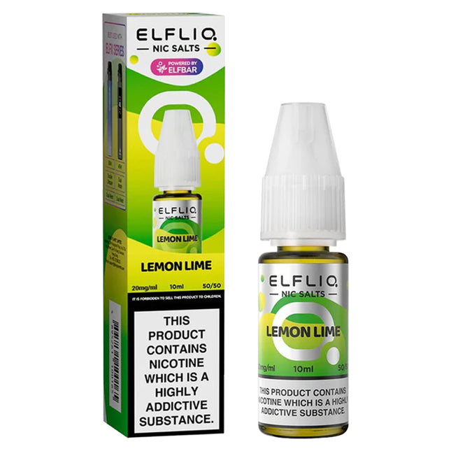 Elfliq Lemon & Lime 20mg 10ml Nicotine Salt