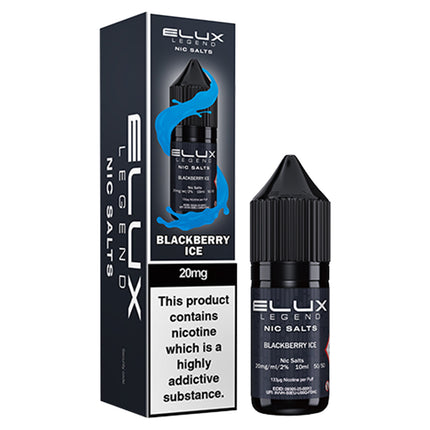 Elux Legend Nic Salts Blackberry Ice 20mg