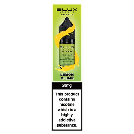 Elux Legend Nic Salts Lemon & Lime 20mg