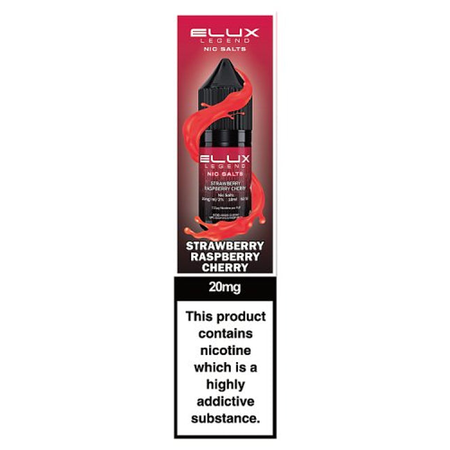 Elux Legend Nic Salts Strawberry Raspberry Cherry 20mg