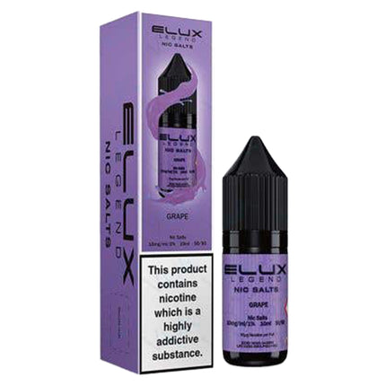 Elux Legend Nic Salts Grape 20mg