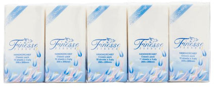 Finesse Pocket Tissues 3ply x10