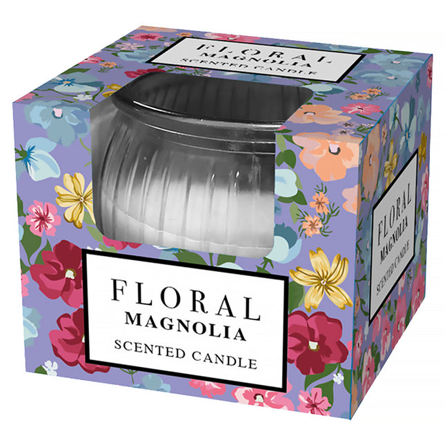 Floral Magnolia Boxed Candle 3oz