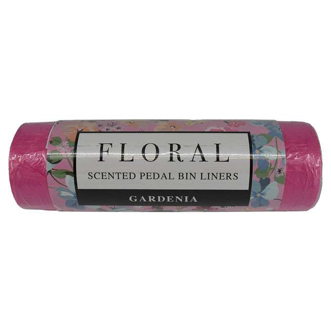 Floral Gardenia Bin Liners 15 Litre x30