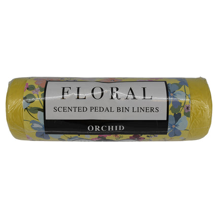 Floral Orchid Bin Liners 15 Litre x30