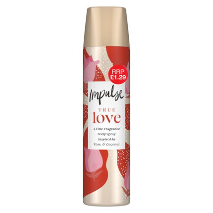 Impulse True Love Body Spray 75ml