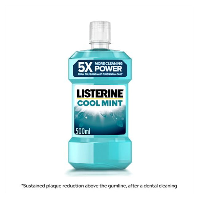 Listerine Cool Mint Mouthwash 500ml