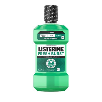 Listerine Fresh Burst Mouthwash 500ml