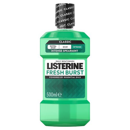 Listerine Fresh Burst Mouthwash 500ml
