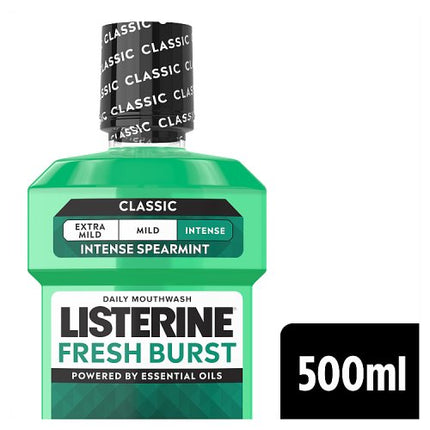 Listerine Fresh Burst Mouthwash 500ml
