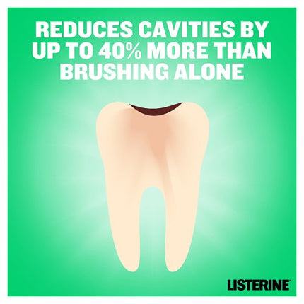 Listerine Smart Rinse Mild Mint Mouthwash for Kids 6+ 500ml