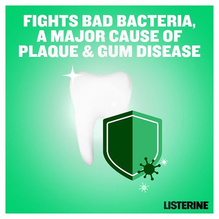 Listerine Smart Rinse Mild Mint Mouthwash for Kids 6+ 500ml