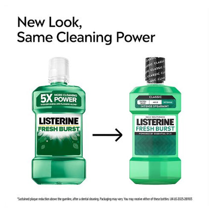Listerine Fresh Burst Mouthwash 250ml