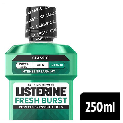 Listerine Fresh Burst Mouthwash 250ml