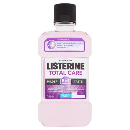 Listerine Total Care Zero Mouthwash 250ml bottle