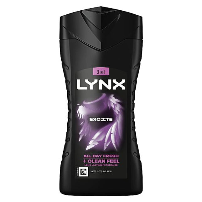 Lynx Excite Body Wash 225ml