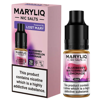 MaryLiq Nic Salt by Lost Mary Blueberry Watermelon Lemonade 20mg