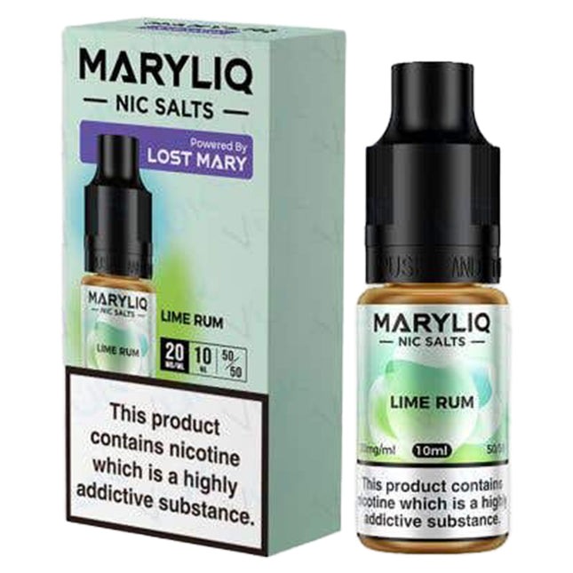 MaryLiq Nic Salt by Lost Mary Lime Rum 20mg
