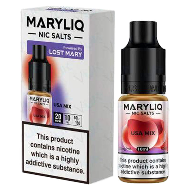 MaryLiq Nic Salt by Lost Mary USA Mix 20mg