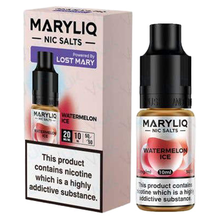 MaryLiq Nic Salt by Lost Mary Watermelon Ice 20mg