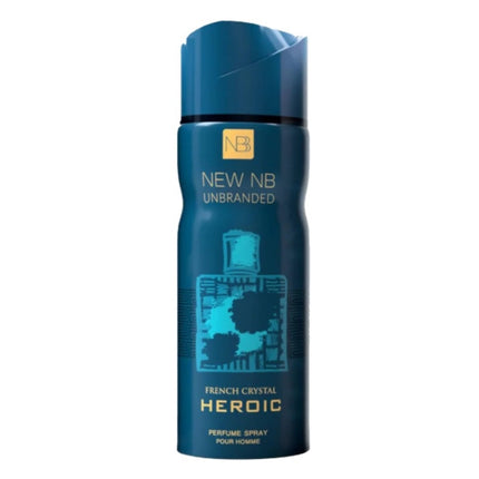 New NB Unbranded Heroic Body Spray 200ml
