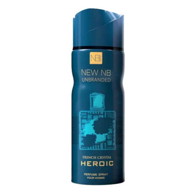 New NB Unbranded Heroic Body Spray 200ml