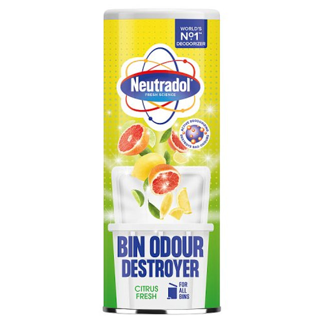 Neutradol Citrus Fresh Dustbin Odour Destroyer 350g