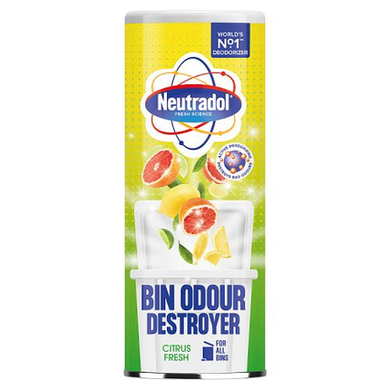 Neutradol Citrus Fresh Dustbin Odour Destroyer 350g