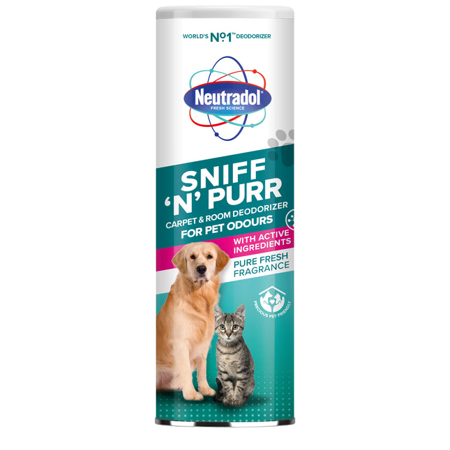 Neutradol Sniff 'n' Purr Carpet & Room Deodorizer for Pet Odours 525g