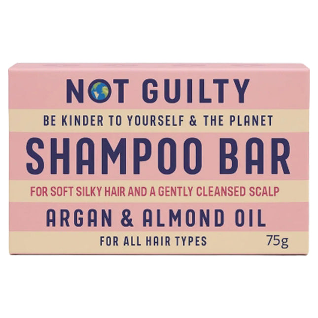 Not Guilty Argan & Almond Shampoo Bar 75g